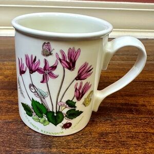 Portmeirion Botanic Garden 25th Anniversary Mug Cyclamen - 1972-1997